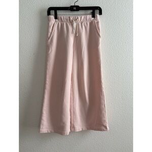 Vineyard Vines girls light Pink Wide-Leg French terry Sweatpants sz 8-10